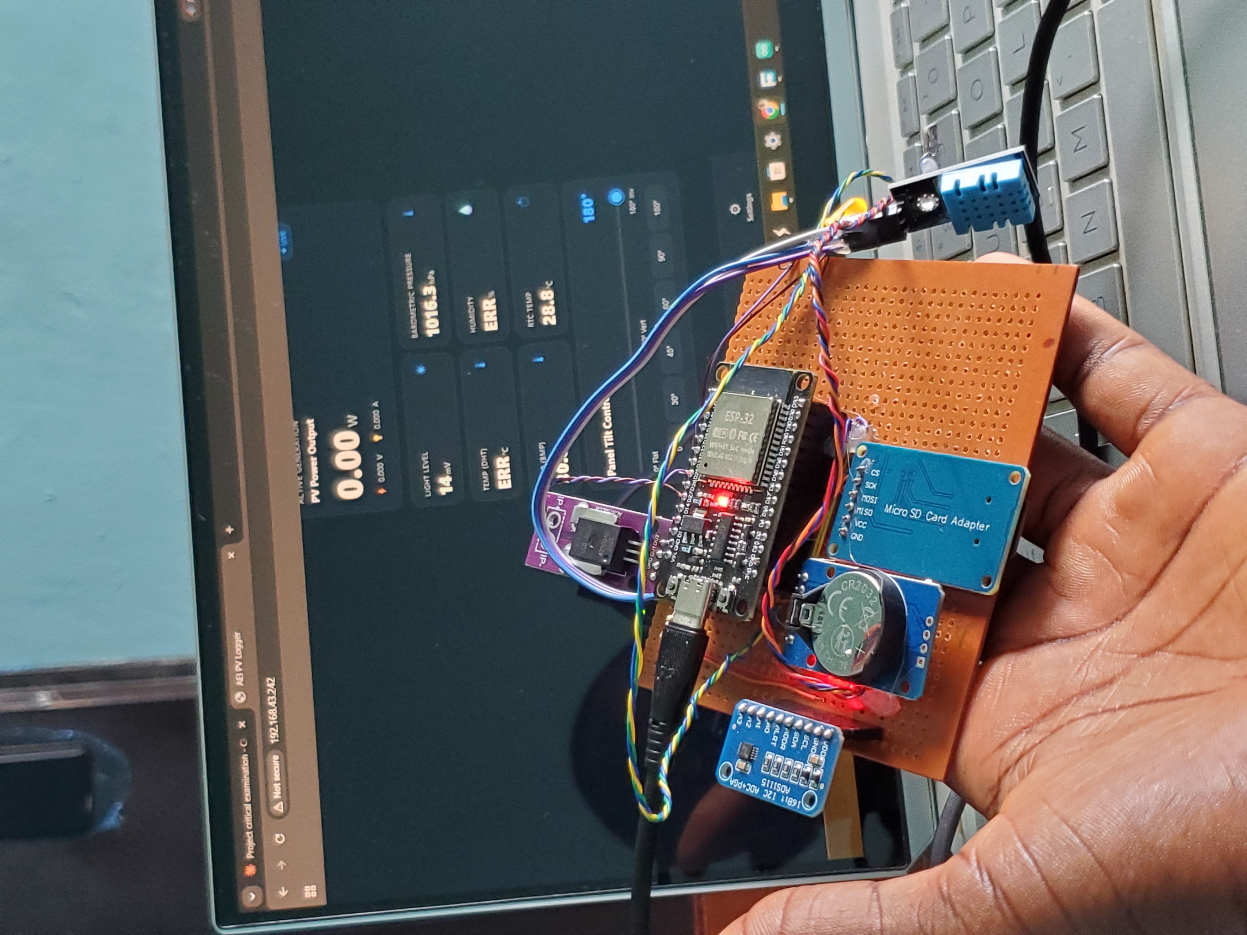 Student testing circuit